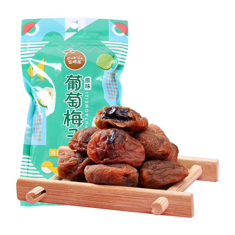 富崎乐葡萄梅子（原味）48g/袋 4袋装 48g*4袋